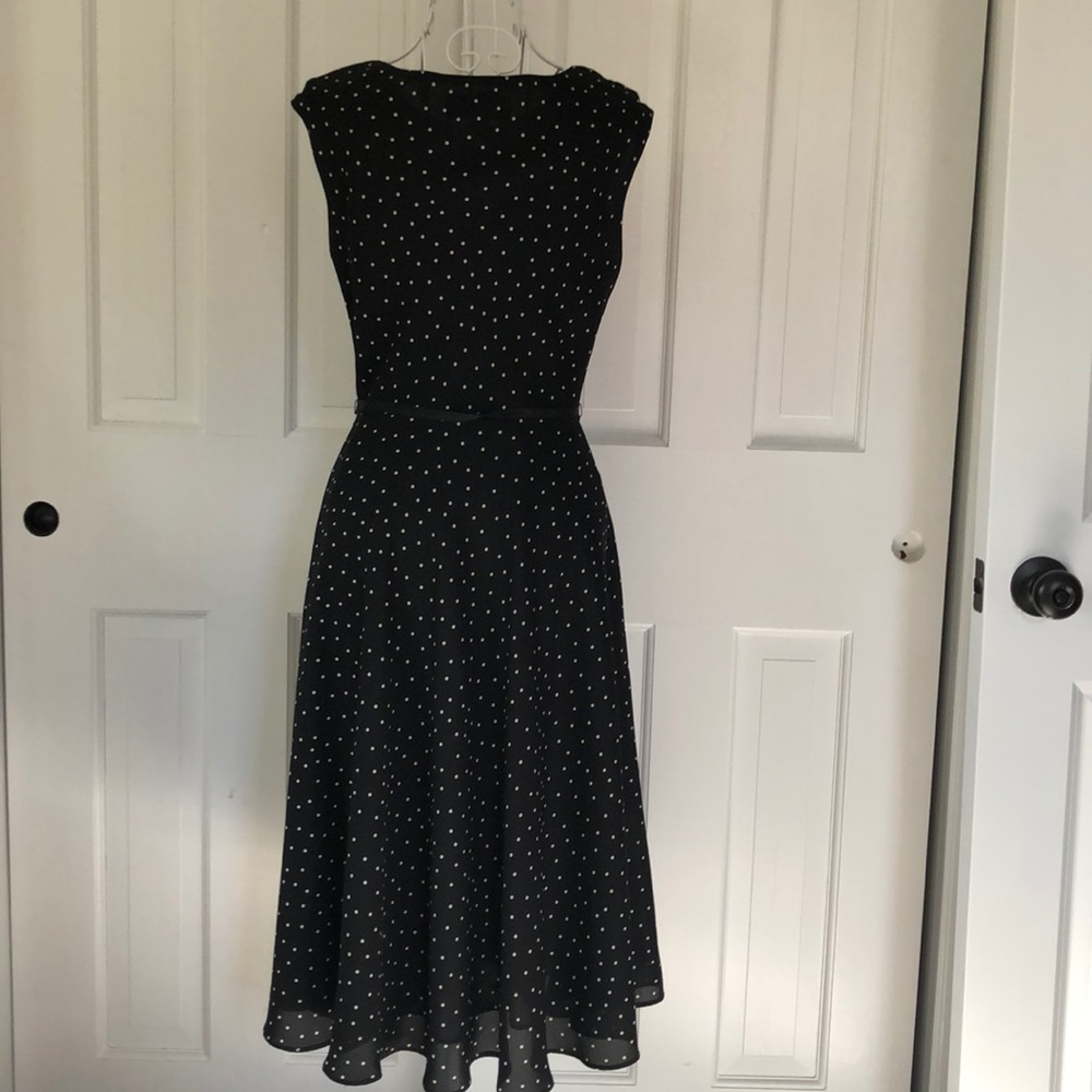 Vintage Casual Corner Swiss dotted dress
